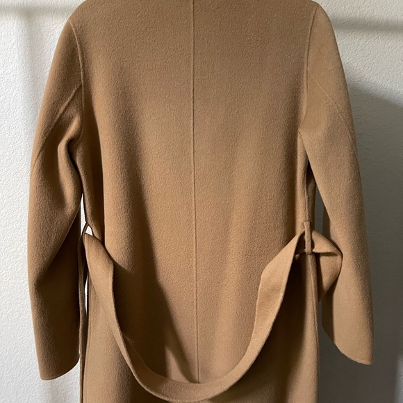 Frame Bell Wool Cashmere Double Face Coat Size S - Picture 7 of 12